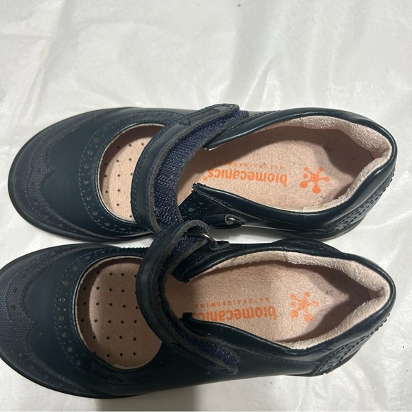 Biomechanics Black Leather Mary Jane Flats - Picture 4 of 7